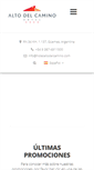 Mobile Screenshot of hotelaltodelcamino.com